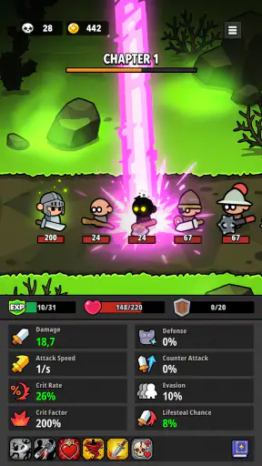 Epic Idle Journey: RPG Batalla screenshot
