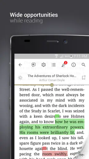 eReader Prestigio: Lector screenshot