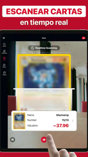 Escaner de cartas MonPrice TCG screenshot