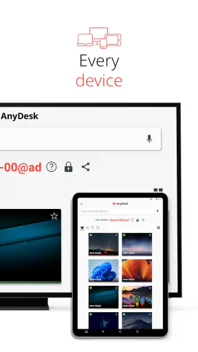 Escritorio remoto AnyDesk screenshot