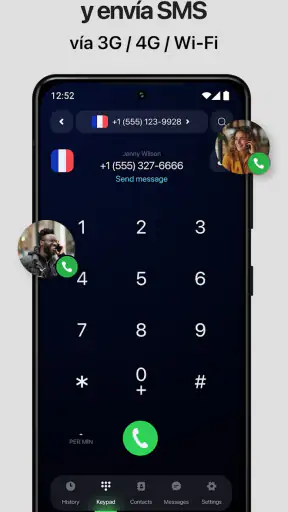 eSIM de viaje y número virtual screenshot