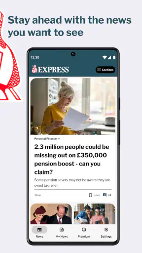 Express screenshot
