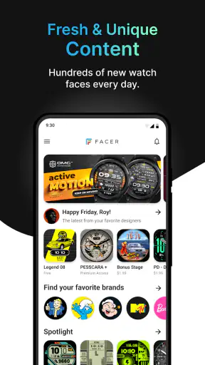 Facer - Fondos de pantalla screenshot