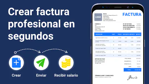 Facturas App - Cree facturas screenshot