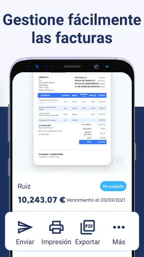 Facturas App - Cree facturas screenshot
