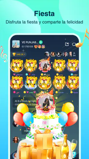 Falla-Chat de voz grupal screenshot