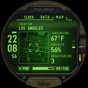 Fallout Pip-Boy Watch Face screenshot