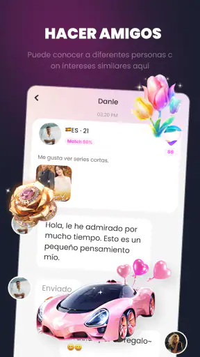 Famo: Chat & dramas cortos screenshot