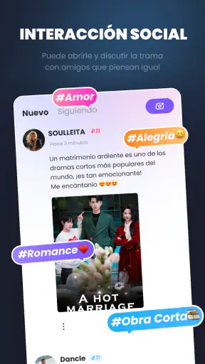Famo: Chat & dramas cortos screenshot