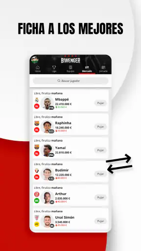 Fantasy Biwenger - Liga Fútbol screenshot