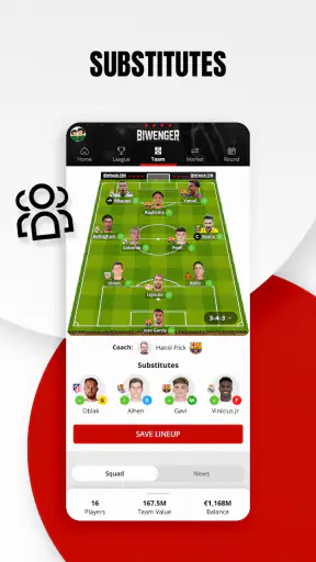 Fantasy Biwenger - Liga Fútbol screenshot