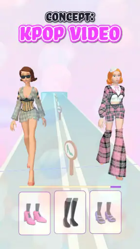 Fashion Battle juego de vestir screenshot