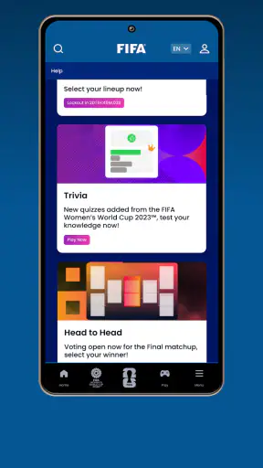 FIFA la aplicación oficial screenshot