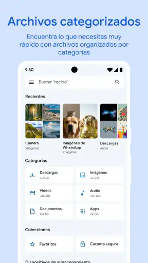 Files de Google screenshot