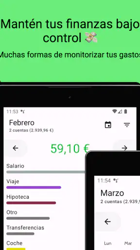 Financiator economía y ahorros screenshot