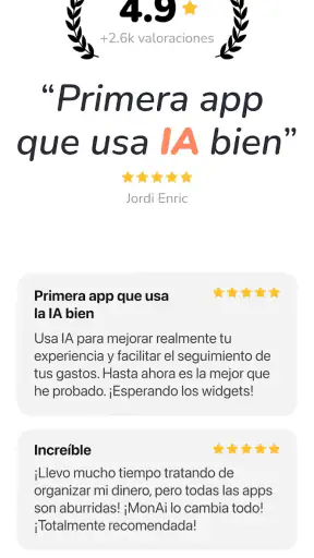 Finanzas personales - MonAi screenshot