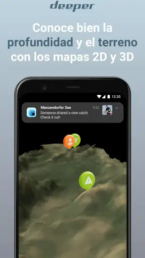 Fish Deeper - Fishing App screenshot