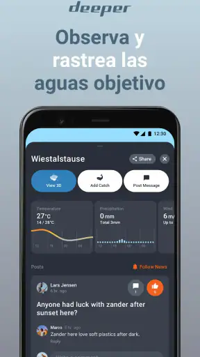 Fish Deeper - Fishing App screenshot