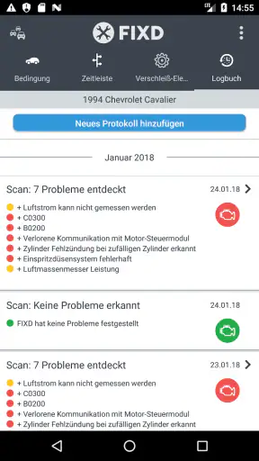 FIXD OBD2 Escáner screenshot