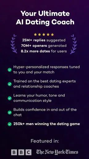 Flirtist - AI Dating Assistant screenshot