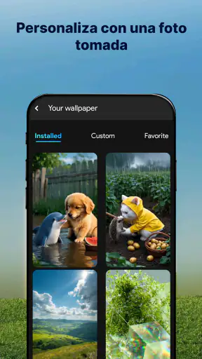 Fondo de pantalla transparente screenshot