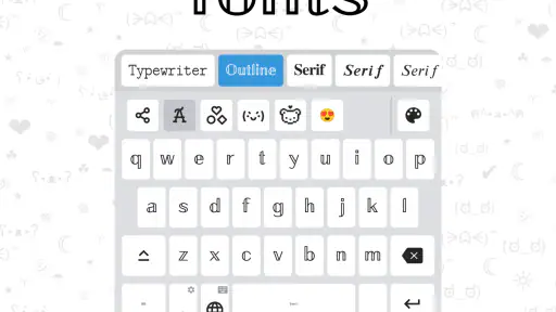 Fonts - Teclado de Letras screenshot