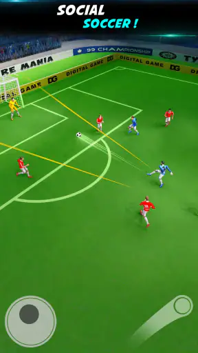 Juego de patadas de fútbol screenshot