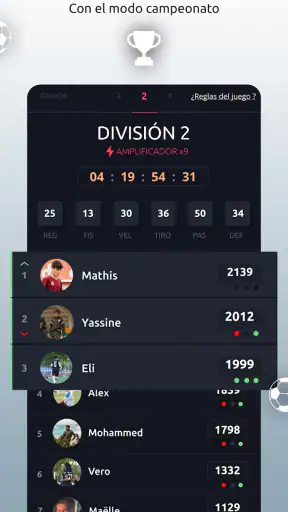 Footbar screenshot