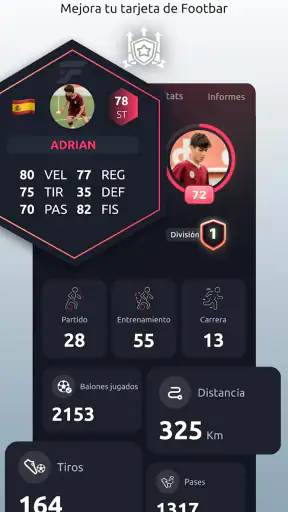 Footbar screenshot