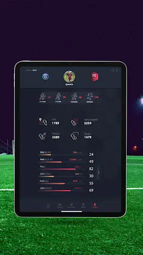 Footbar screenshot