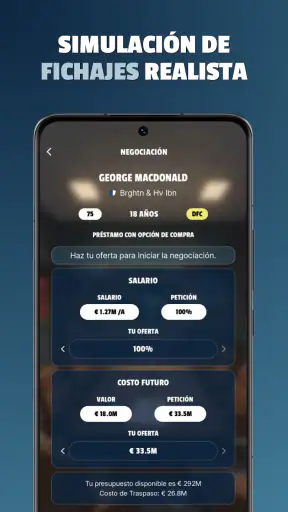 FootLord - Football Manager screenshot