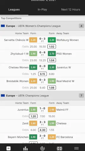 FootyStats - Estad. de Fútbol screenshot