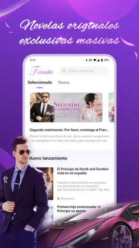 Foreader - Disfruta de romance screenshot