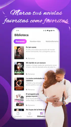 Foreader - Disfruta de romance screenshot