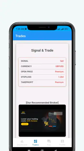 Forex Trading Mobile Robot screenshot