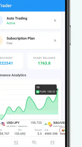 Forex Trading Mobile Robot screenshot