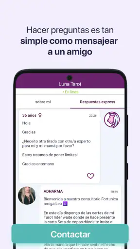 fortunica – Tarot y videncia screenshot