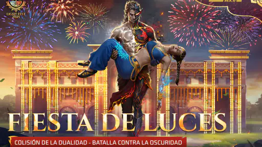 Free Fire MAX - Fiesta de Luz screenshot
