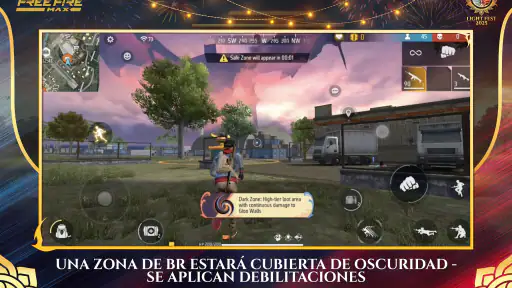 Free Fire MAX - Fiesta de Luz screenshot