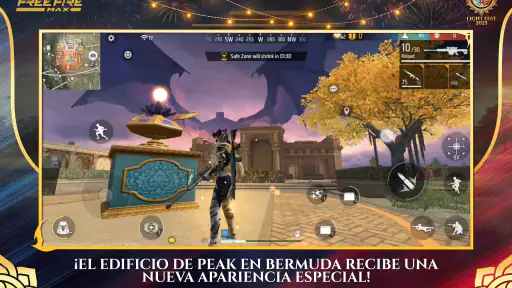 Free Fire MAX - Fiesta de Luz screenshot