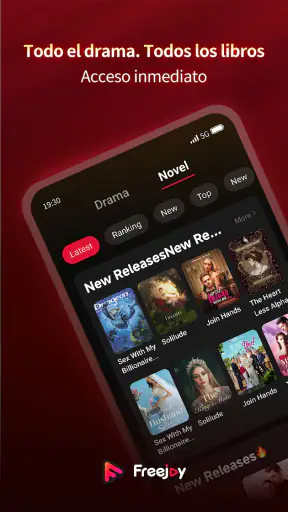 FreeJoy - Dramas y Novelas screenshot