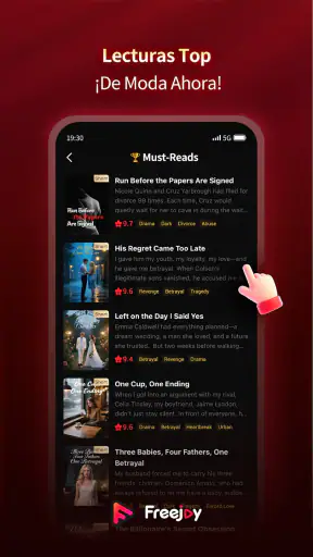 FreeJoy - Dramas y Novelas screenshot