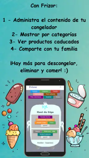 Frizor Gestión del congelador screenshot