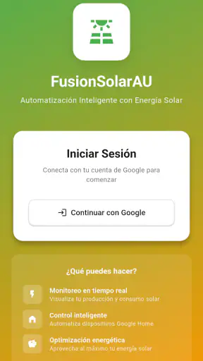 Fusion Solar Automatics screenshot