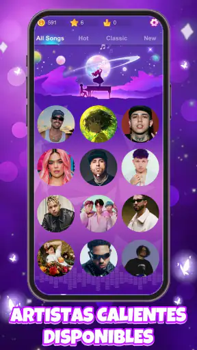 Galaxy Piano: Scrolling Rush screenshot