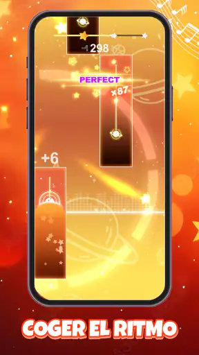 Galaxy Piano: Scrolling Rush screenshot