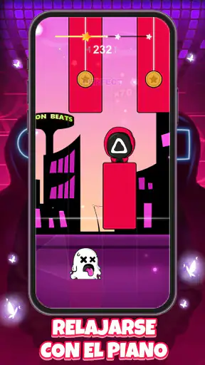 Galaxy Piano: Scrolling Rush screenshot