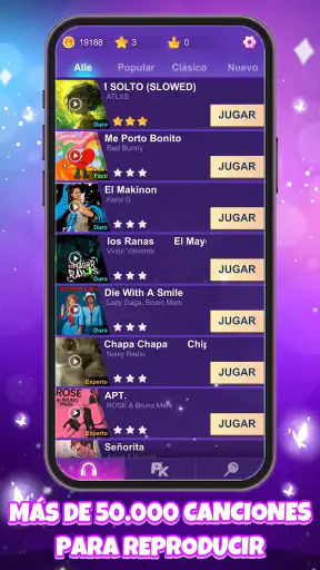 Galaxy Piano: Scrolling Rush screenshot