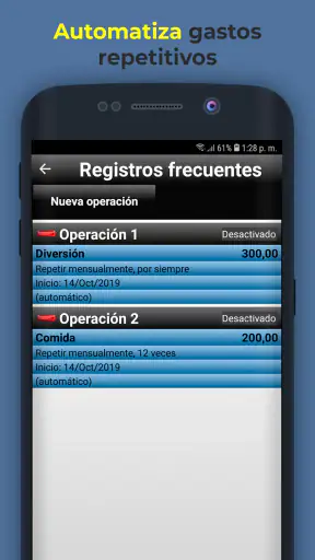 Gastos Diarios 2 screenshot