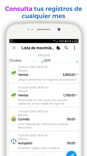 Gastos Diarios 3 screenshot